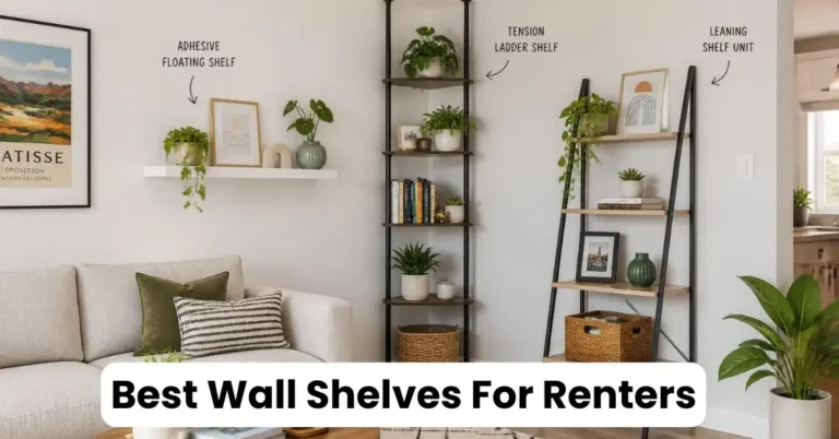 Best Wall Shelves For Renters