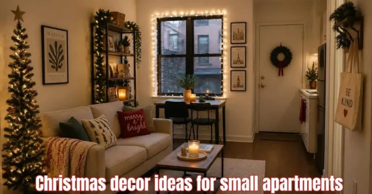 Christmas decor ideas for small apartments