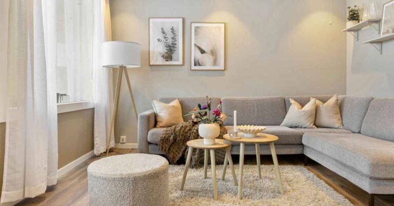 Decorative Pillow Combinations for Beige Sofa