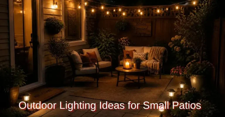Outdoor Lighting Ideas for Small Patios
