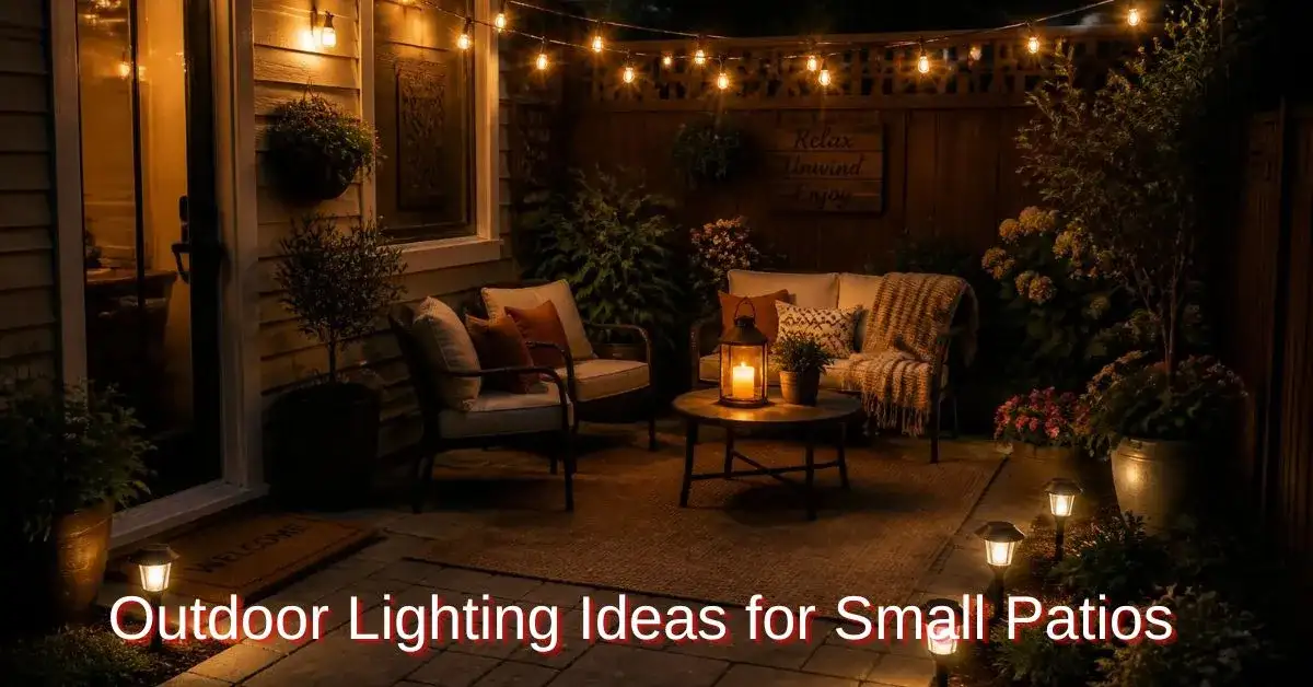 Outdoor Lighting Ideas for Small Patios