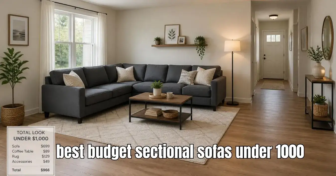 best budget sectional sofas under 1000