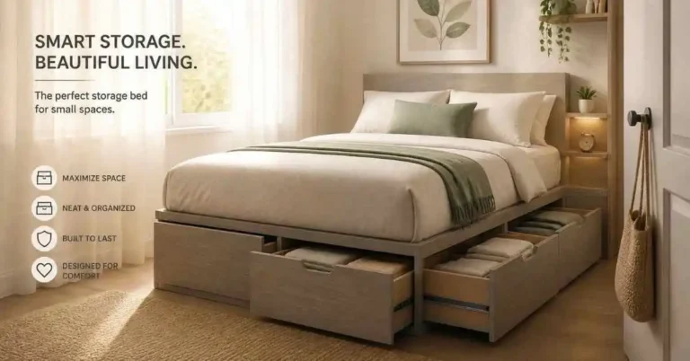best storage bed for small bedroom