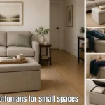 best storage ottomans for small spaces