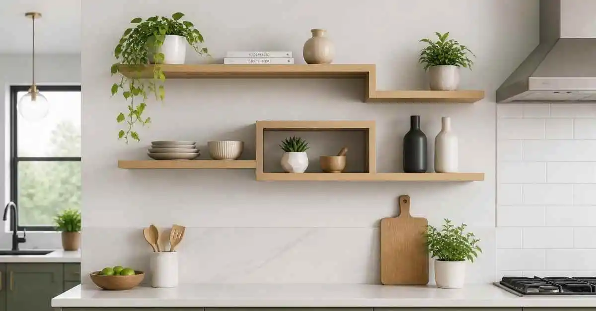 diy floating shelves tutorial