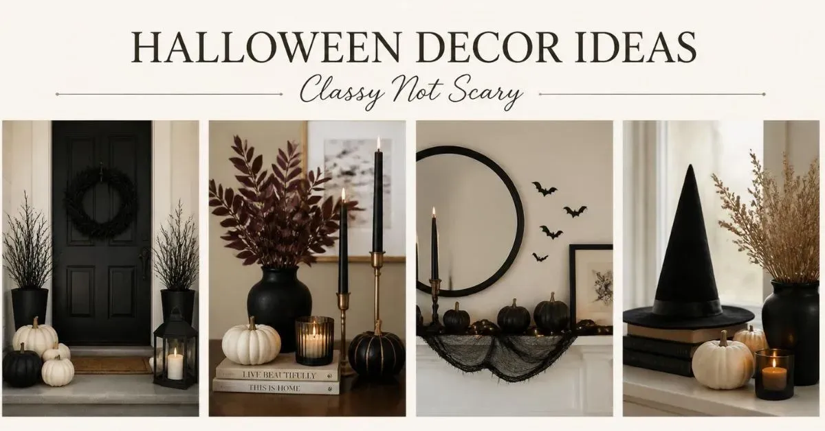 halloween decor ideas classy not scary