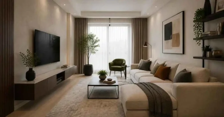 how to arrange furniture in narrow living room