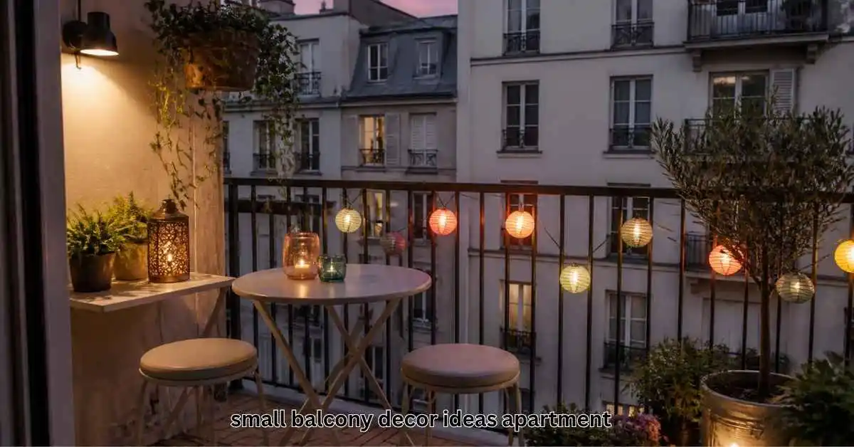 small balcony decor ideas apartment
