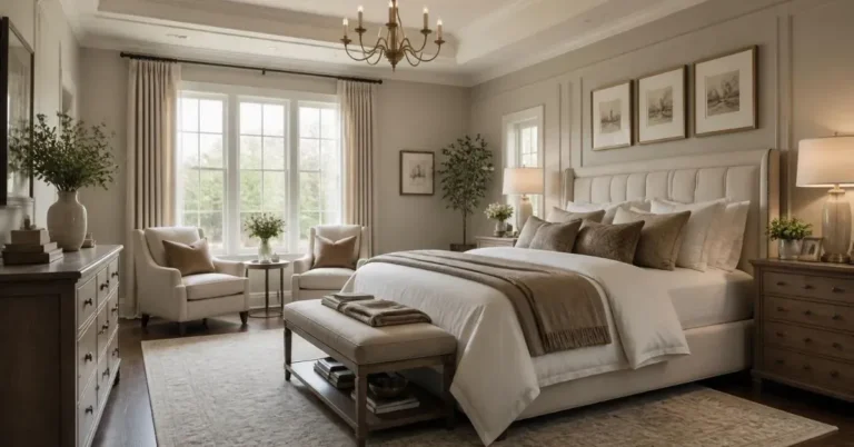 transitional style bedroom ideas for couples