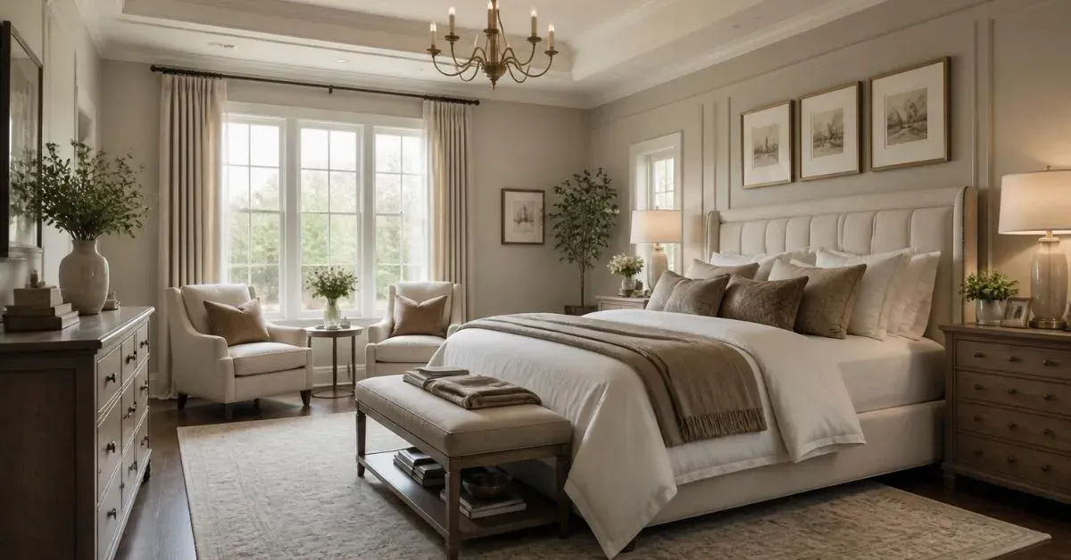 transitional style bedroom ideas for couples