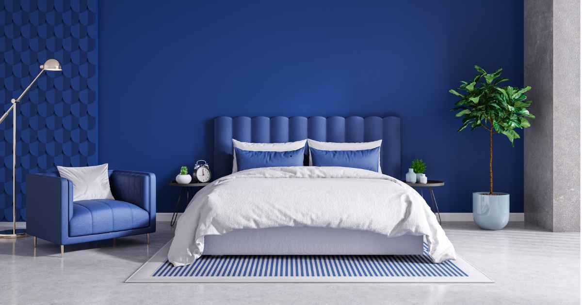 Dark Blue Bedroom Decorating Ideas