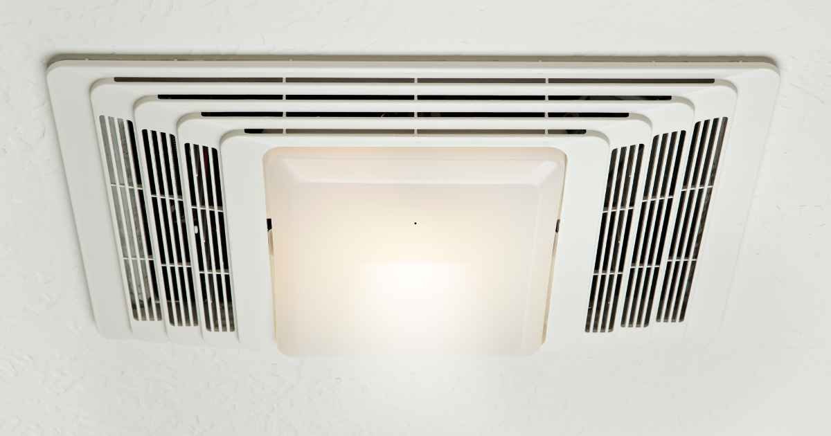Decorative Bathroom Exhaust Fan with Light