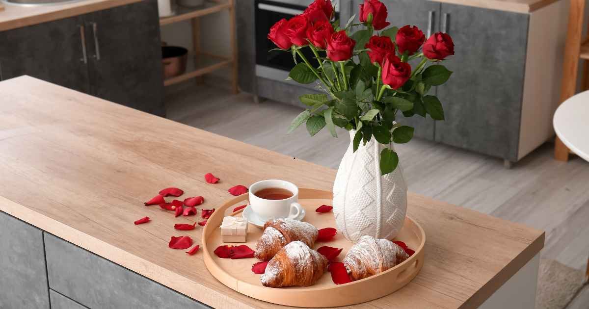 Decorative Tray for Kitchen Counter