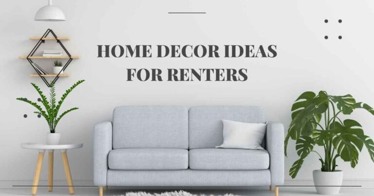 Home decor ideas for renters