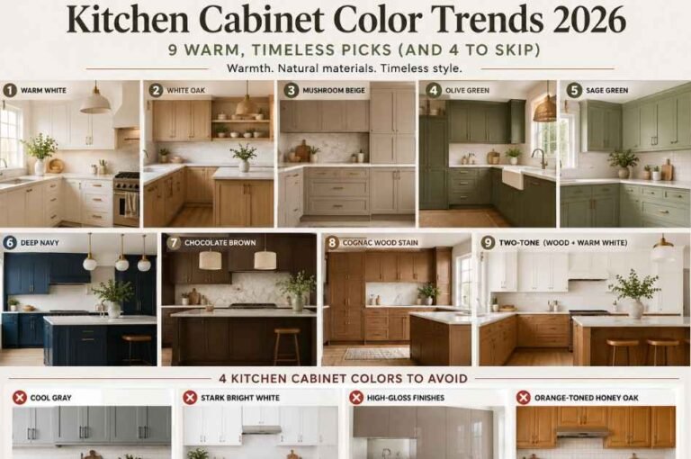 Kitchen Cabinet Color Trends 2026
